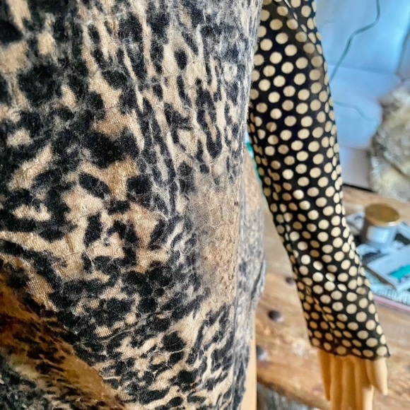🌺 FUZZI —Jean Paul Gaultier, Large. Fab Stretch long sleeve top 🌺Unique & RARE 🌺 - Picture 6 of 14